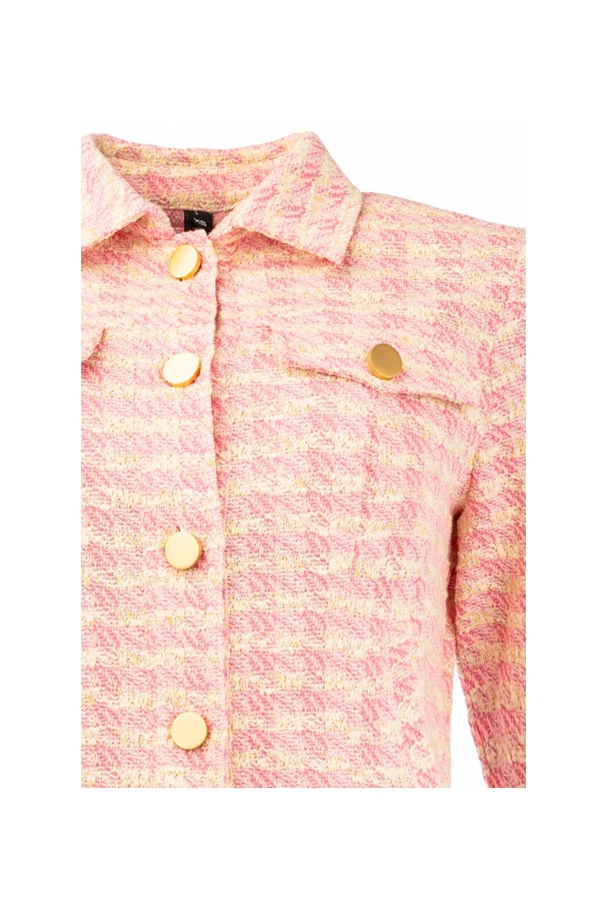 GALIUM LS RMJ PIED DE POULE WOVEN 25S1 FF009 01 455 Orchid Smoke